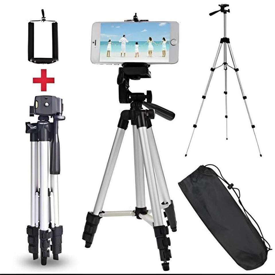 3110 Tripod Stand – 3.5 Feet Adjustable Mobile & Camera Stand with Bag